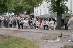 Pidukõne 20. augusti kivi juures